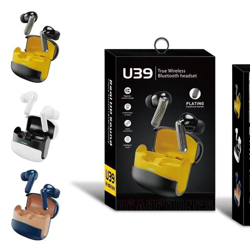 Cross-Border W919 In-Ear Bluetooth Headset with Large Battery and Long Battery Life Gaming Low-Latency Wireless High-Quality Headset