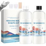 厂家直销 食品级半透明高抗撕模具胶液体硅胶翻模硅胶 捏捏乐硅胶