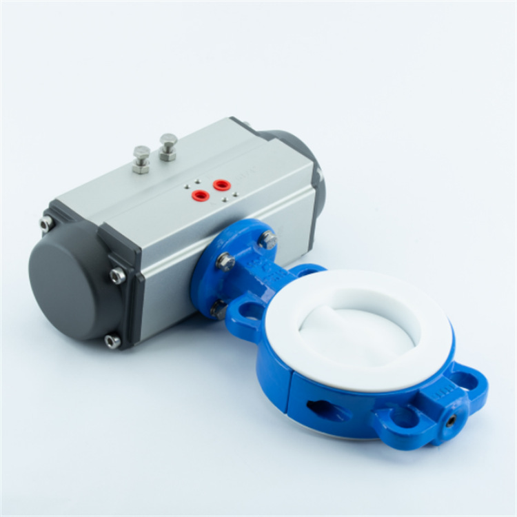 供应D671F4气动衬四氟蝶阀