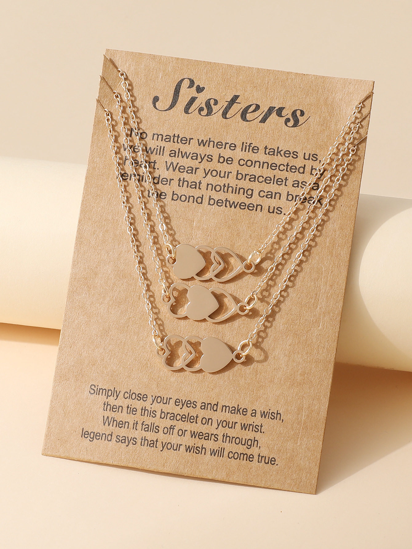 3 사랑 목걸이-금