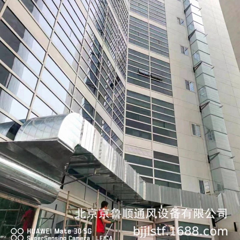 消防排烟通风管道镀锌白铁皮方管空调不锈钢角铁法兰共板风管