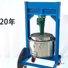不锈钢压榨机大型千斤顶压蜜机手动榨油机压酒糟机中药葡萄榨汁机
