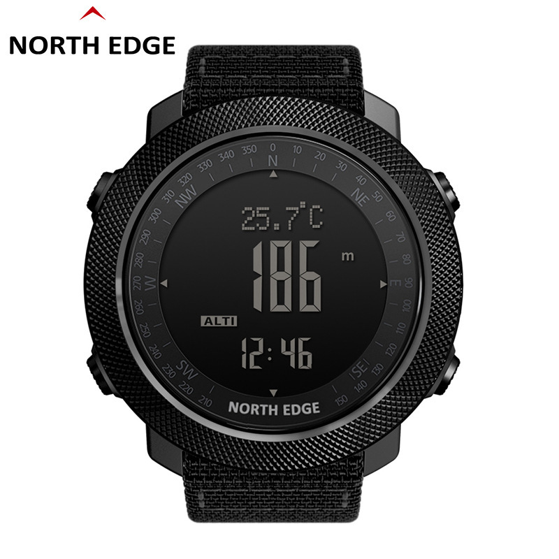 Outdoor Mountaineering Waterproof Smart Watch Altitude Barometric Compass Thermometer Multi-Function Alarm Clock Electronic Watch