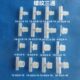 Plastic external tooth pagoda threaded tee 3 points 4 points 6 points external thread tee pagoda water nozzle external wire tee