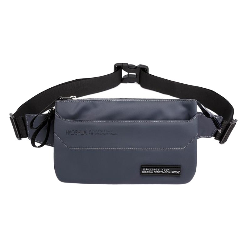 Venta directa de fábrica nueva deportes al aire libre ceñida bolsa de cintura bolsa de pecho de los hombres de moda bolsa de mensajero bolsa de almacenamiento multifuncional