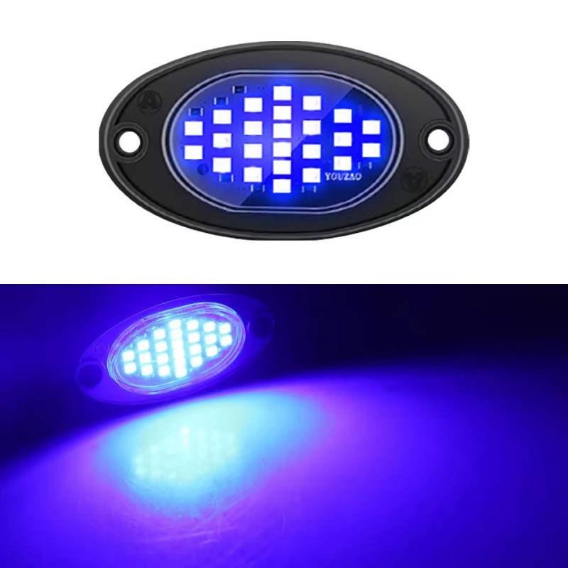 automóvil led chasis luces todoterreno Wrangler chasis luces de modificación luces de atmósfera image 11