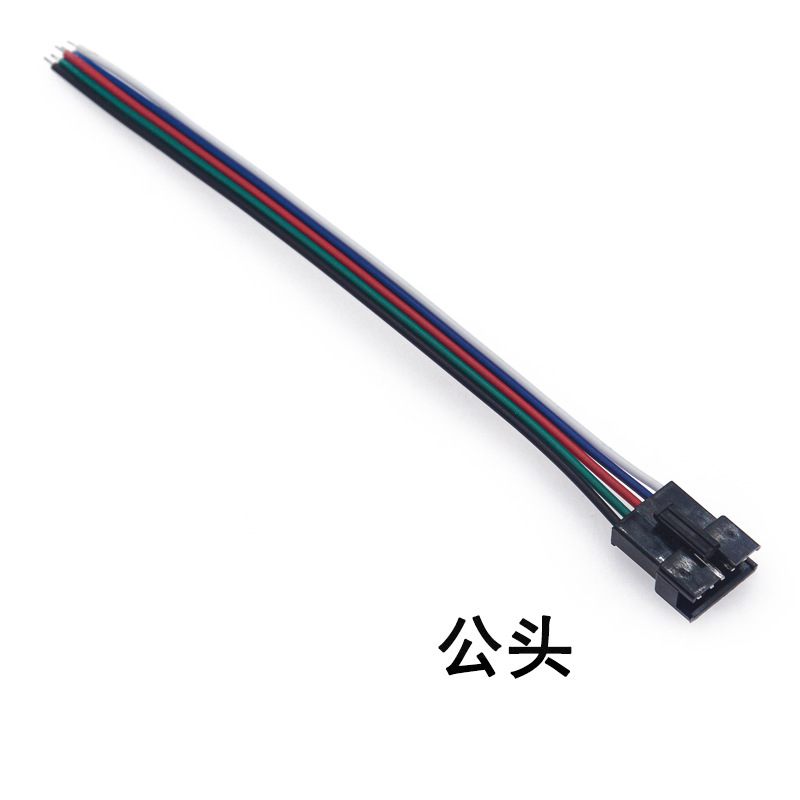 Sm2. 54ピッチ線長15cm黒プラグ3p/4p/5p並線オスメス突合せプラグ端子線22aw|undefined