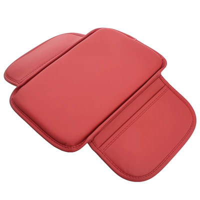 for Cross-Border Manufacturers, Car Tissue | Armrest box pad - nappa-grain-volcanic-red
