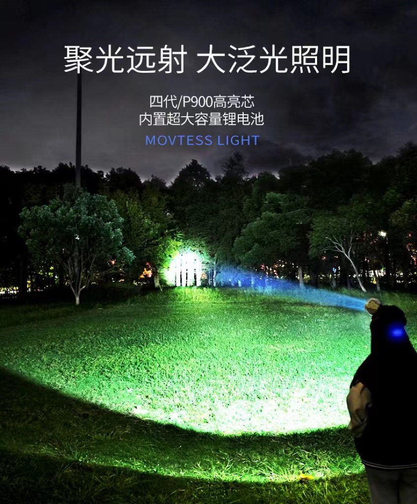 批发头戴式强光头灯
