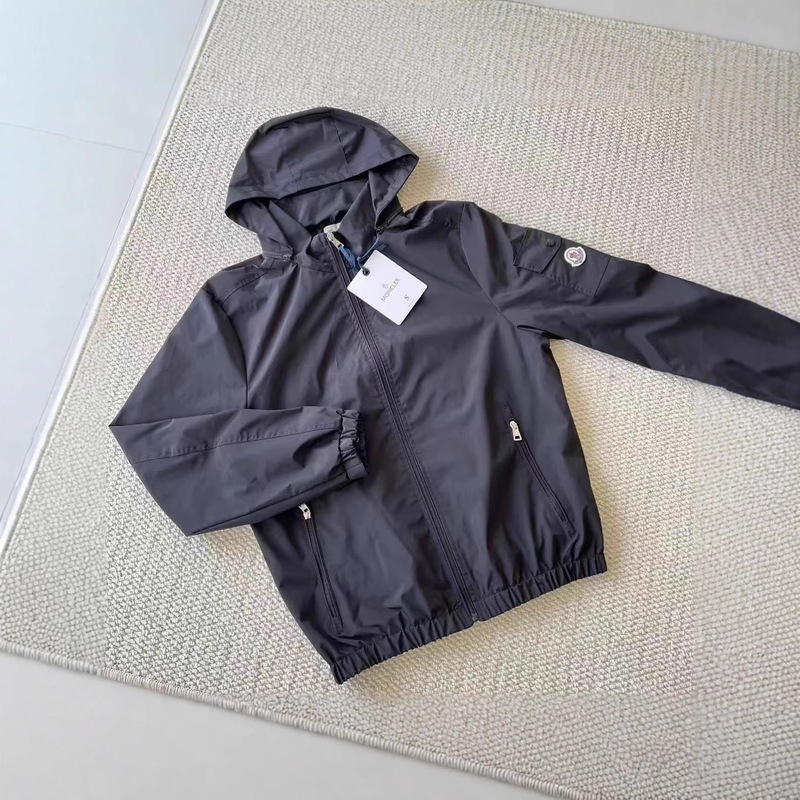 Authentic Mon Men's Drawstring Hooded Jacket Sport Casual Windbreaker Unisex