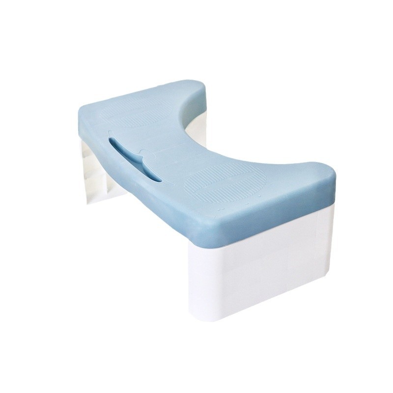 Taburete de inodoro para inodoro doméstico en cuclillas para pisar pies gruesos plegables para niños embarazados anti-deslizante taburete de pies