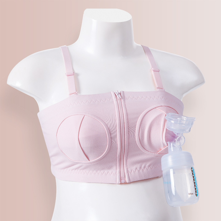 Hands-Free Breast Pump, No Rims, Adjustable Pure Cotton Nursing Bra, Maternity Bra, One Size Fits All, Free Adjustment, Ready for Sale Hands-Free Breast Pump, No Rims, Adjustable Pure Cotton Nursing Bra, Maternity Bra, One Size Fits All, Free Adjustment, Ready for Sale