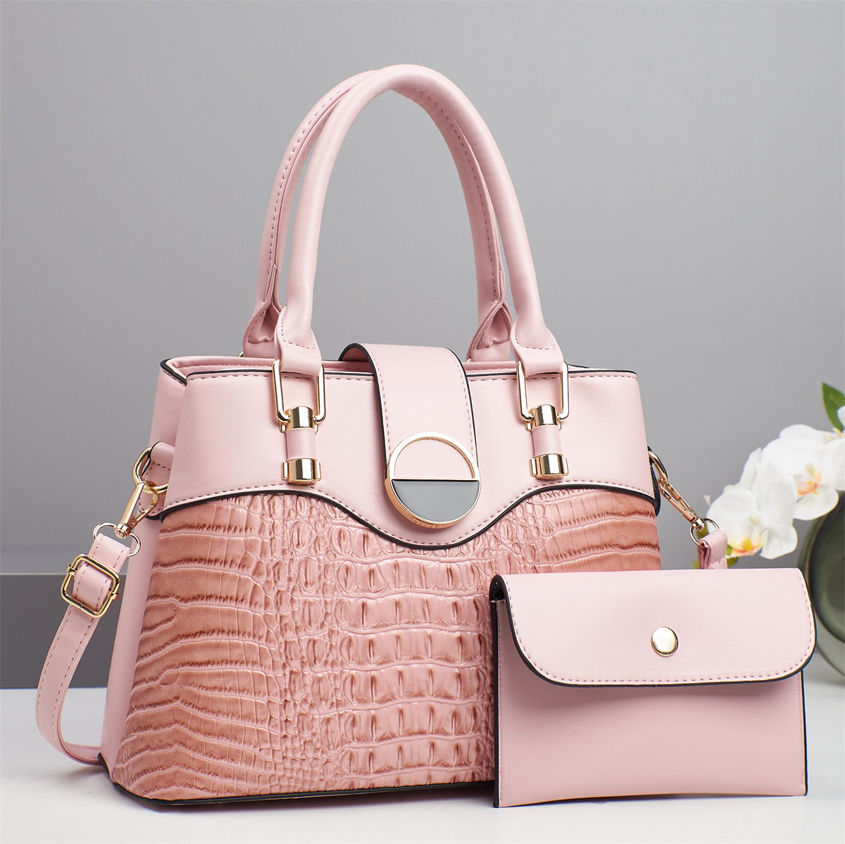 Bolso de moda, bolso de mujer, bolso de hombro, bolso de mujer, bolso de mano de estilo coreano.