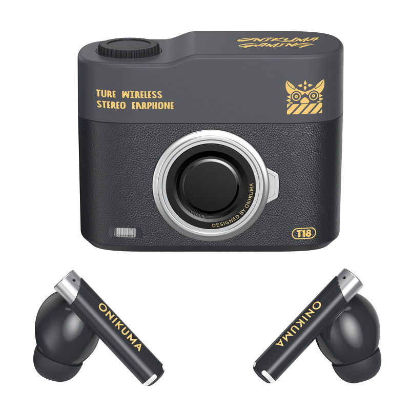 国境を越えた新しい ONIKUMA OWS 完全ワイヤレス Bluetooth ヘッドセット TWS ノイズリダクション高品質 5.3 インイヤーヘッドフォン|undefined