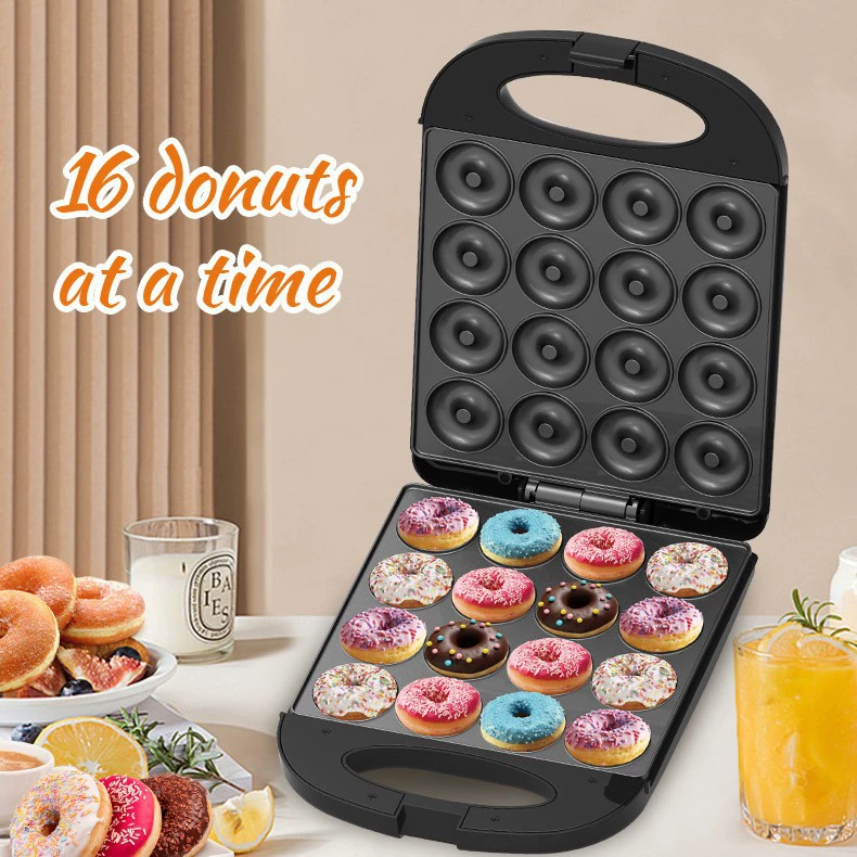 Форвардная торговля экспорт donut машина для выпечки машины 16-отверстие хлебопечь домашняя автоматическая хлебопечь фабрика оптовая