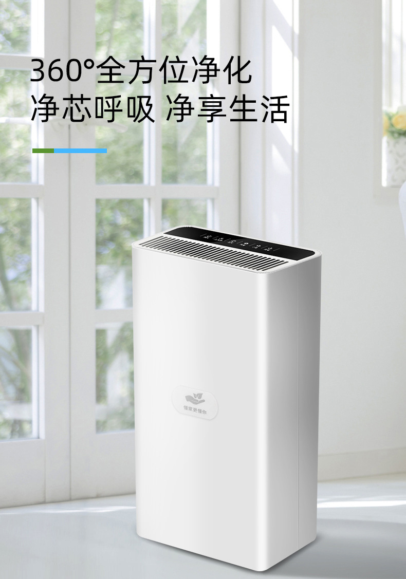 负离子空气净化器家用办公室除甲醛室内去除烟味过滤器全屋净化器-阿里巴巴