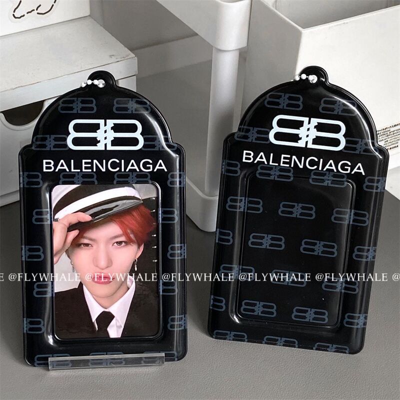 Booobi Original Ins Style Luxury Series Card Holder Idol Star Chasing Polaroid Protective Cover Campus Card Pendant