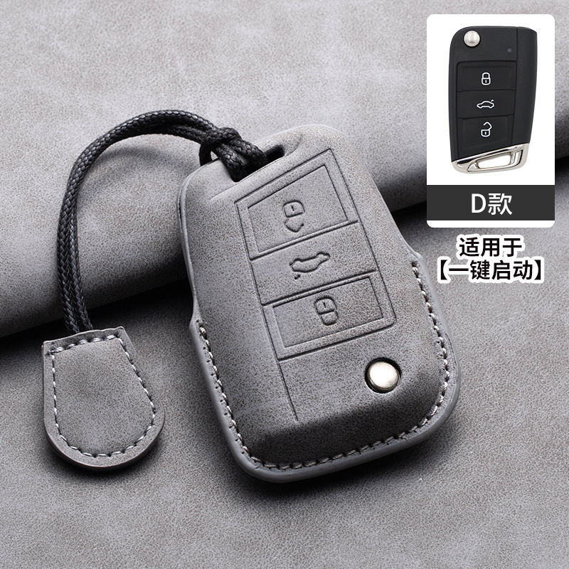 Volkswagen (d model dark gray + leather rope)