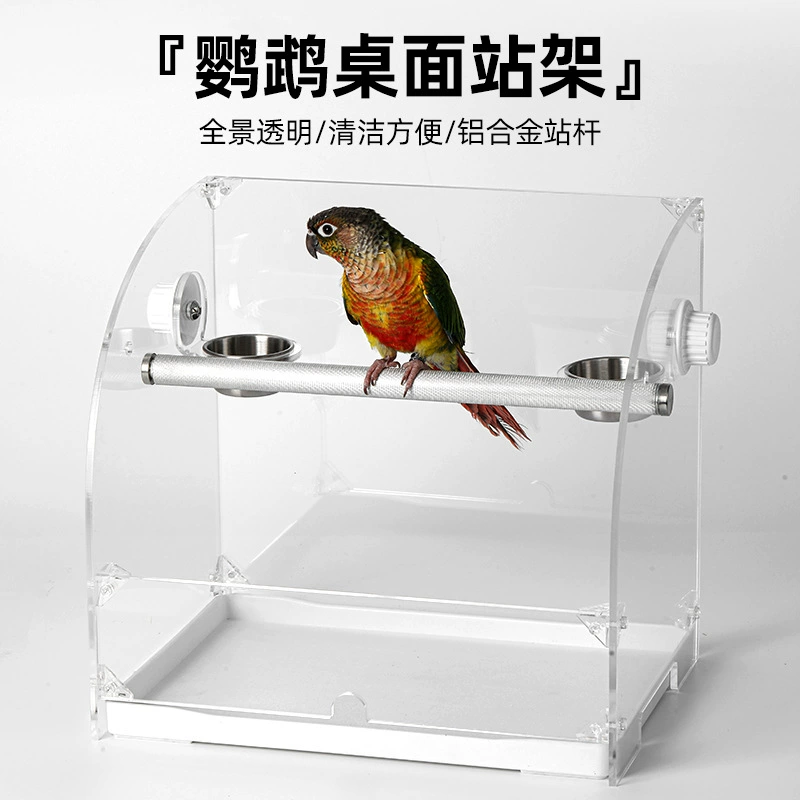 Настольная подставка для попугая, подставка для птицы, напольная специальная подставка для попугая, тренировочная подставка, шлифовальная палочка для когтей, матовая платформа
