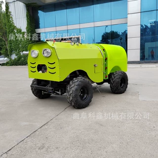 果园风送式打药机 智能遥控无人驾驶打药车 科鑫300升四轮喷药机