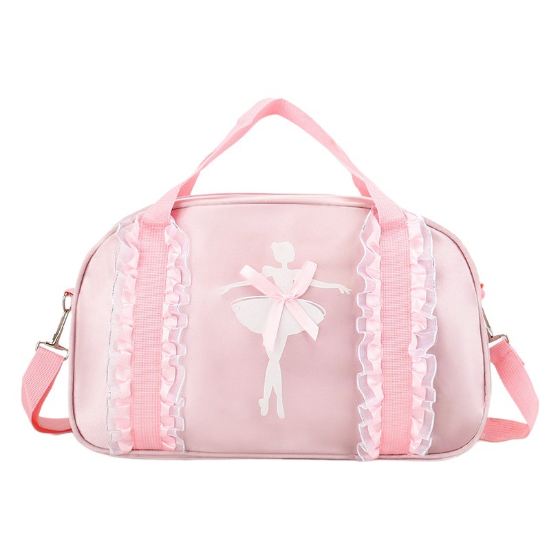Dance Bag New Children Shoulder Dance Backpack Latin Ballet Bag Girl Princess Dance Bag Printing LOGO