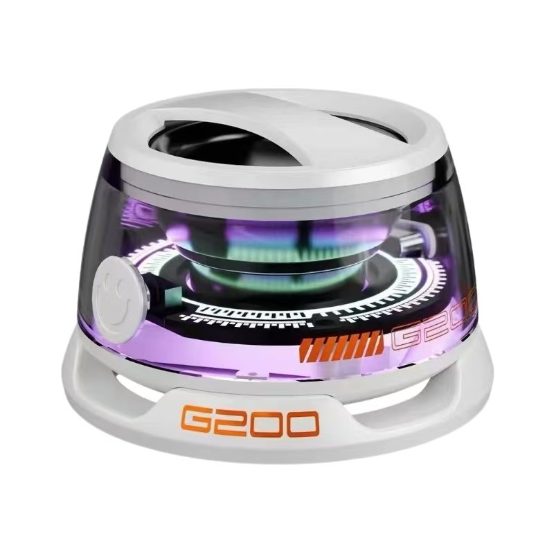 国境を越えた人気のプライベートモデル G200 Bluetooth スピーカー 5W/3W 磁気デスクトップミニポータブルサブウーファーオーディオ|undefined