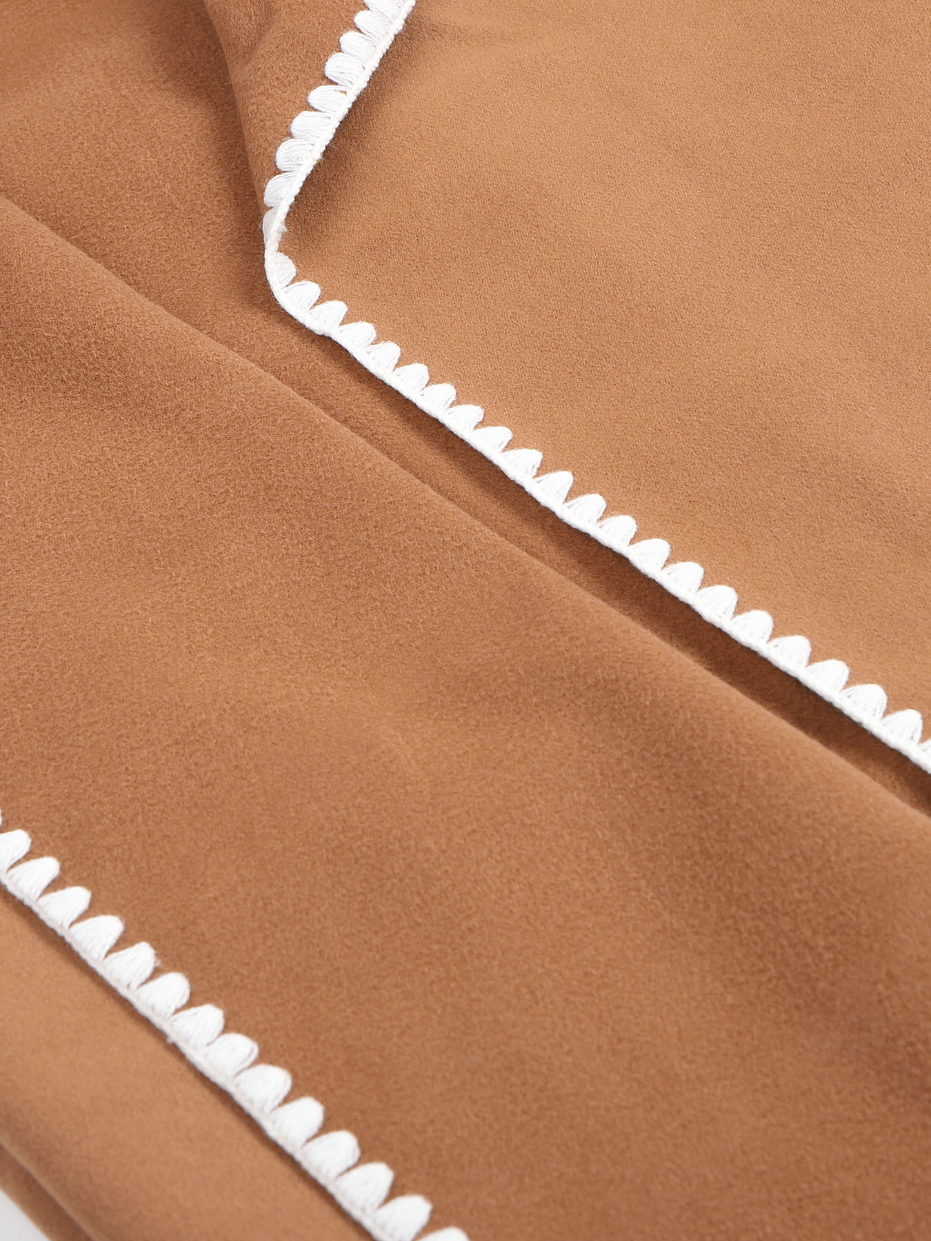 Women's Long Woolen Coat With Braided Lapel For Autumn And Winter_voghion.com