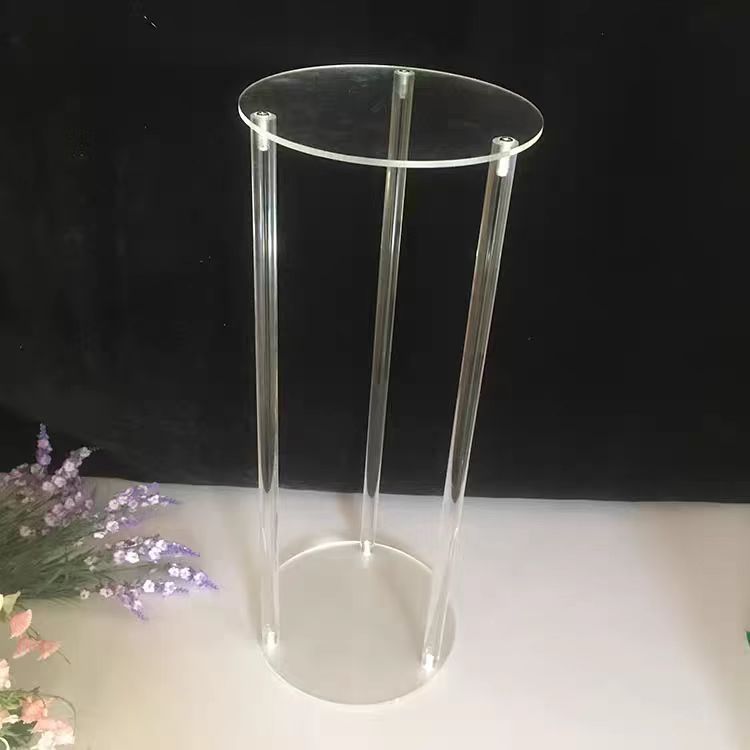 Marco cuadrado de acrílico de alta transparencia para bodas, decoraciones para la mesa principal del hotel, accesorios florales, suministros para bodas, marco para escenario, marco guía.