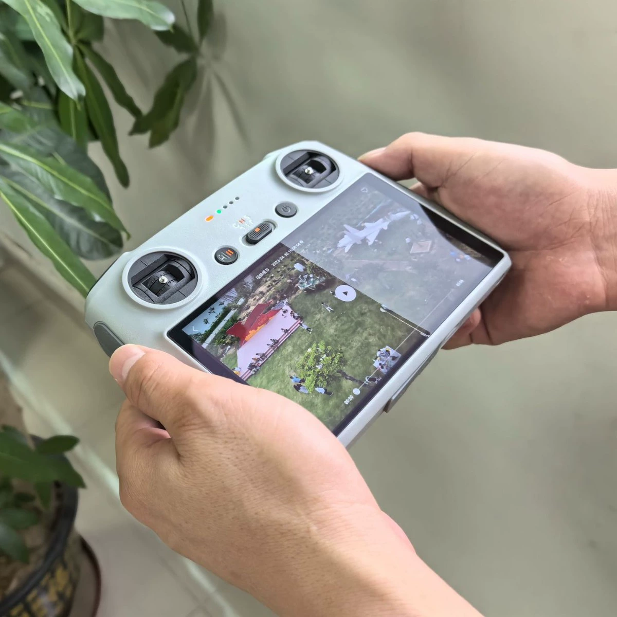DJI, светоотражающая защитная бесконтактная дисплейная панель, пульт дистанционного управления, дополненная реальность