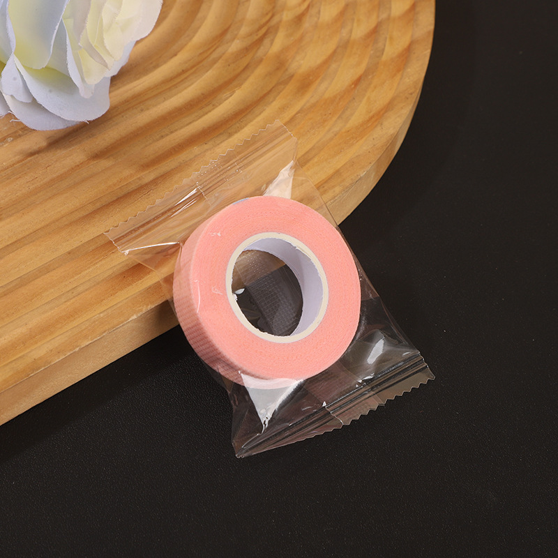 Cintas adhesivas de color para pestañas de belleza, cinta adhesiva de injerto para pestañas de belleza, cinta adhesiva especial para pestañas de belleza suave, transpirable y fácil de rasgar