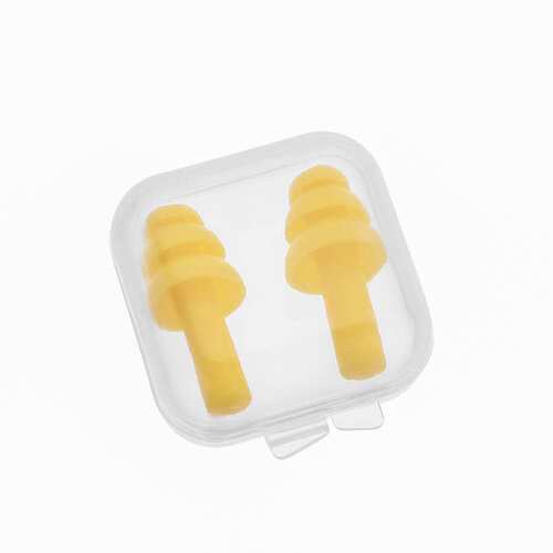Wireless soundproof earplugs, anti-noise sleeping earplugs, silicone Christmas tree-shaped set, swimwear supplies, adult earplugs