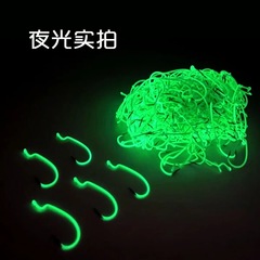 夜光款9003加強曲柄鈎路亞散裝魚鈎寬腹德州釣組軟餌軟蟲鈎海釣鈎