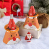 Machining funny Christmas cartoon Santa Santa Elk candy biscuit set color box packaging 10pcs/package