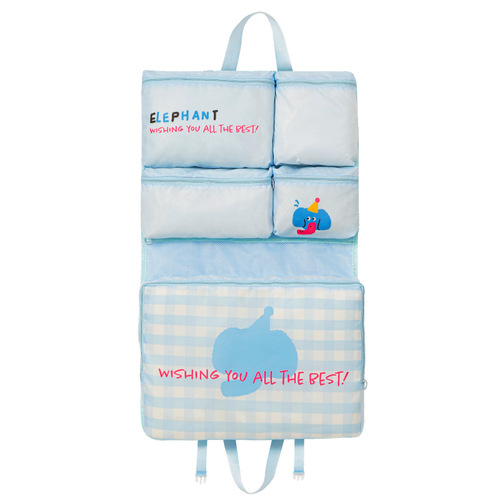 Travel Storage Bag Portable Luggage Six-in-One Organizer Foldable Hanging Clothes Underwear Panties Storage Bag 