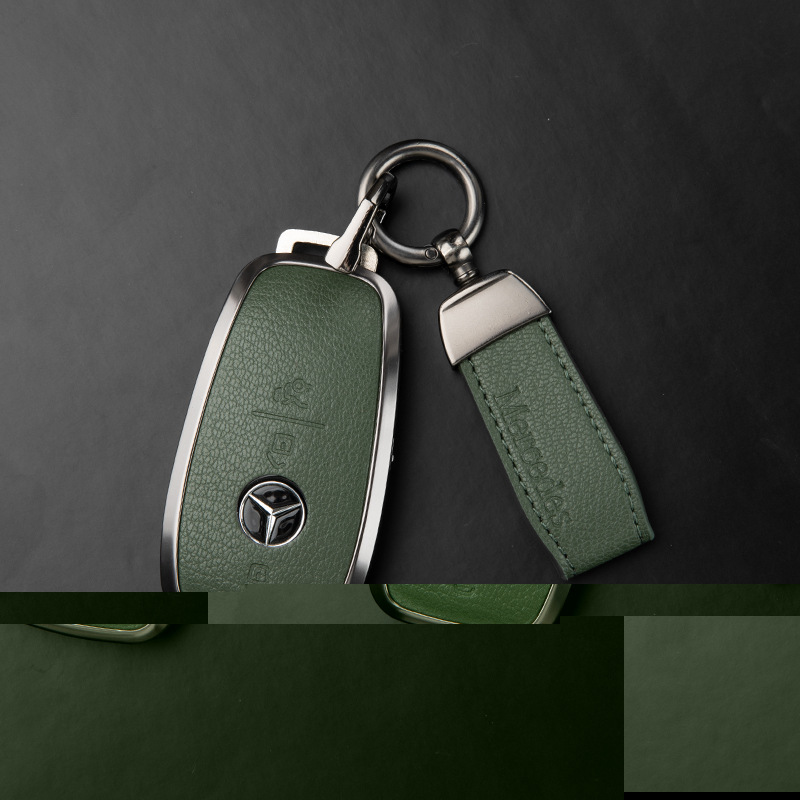 Suitable for Mercedes-Benz Maybach S480 Key Cover, G500 High-End Gls450 Car S400L Shell, S-Class 450L Leather Buckle