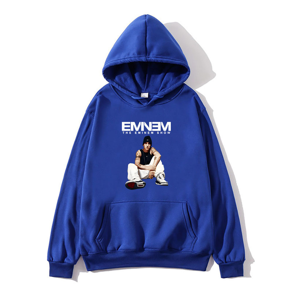 Eminem Hoodie Graphic Printing Hooded Fleece Sweatshirt Funk