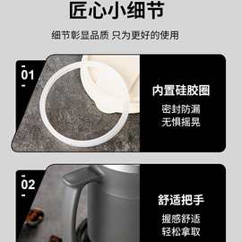 保温水杯304不锈钢咖啡杯女生杯子高颜值马克杯办公室女水杯茶杯I