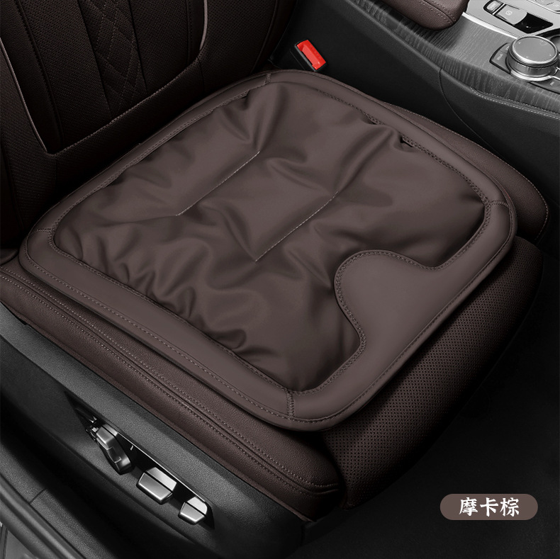 Car seat cushion anti-fouling leather winter single-piece Mercedes-Benz BMW Audi car special rear row integrated three-piece seat cushion