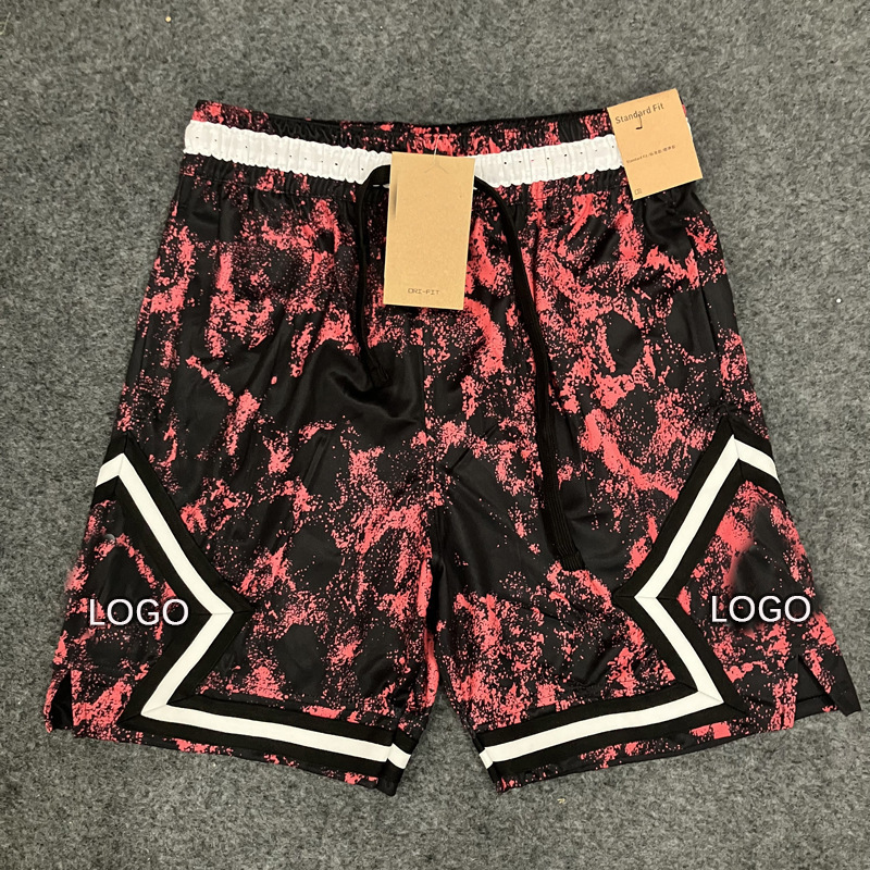 AJ フライングマン サマースポーツショーツ メンズ バスケットボール スポーツ ルーズショーツ 速乾性 膝ショーツ 通気性 クォーターパンツ|undefined