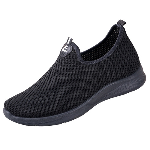 Wholesale Spring Cross-border Exclusive Men's Shoes, Men's Casual Shoes, Breathable Flyknit Sports Shoes