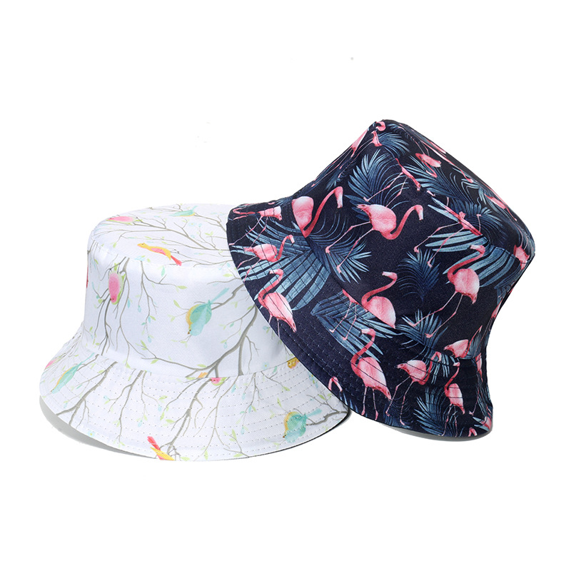 120g Weight Bucket Hat Hats Type Street Occasion Women's Elegant Lady Animal Big Eaves Bucket Hat