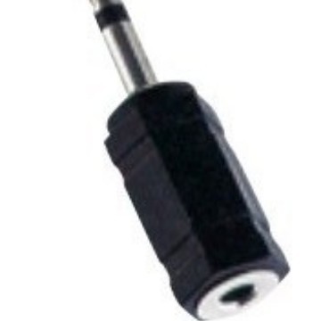 2.5mm单声道公转3.5mm立体声母音频转接头 2.5公转3.5母转接头