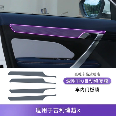 Geely Boyue X/Cool Screen Central: Car interior film - 22-models-of-geely-boyue-x-interior-door-panel-film