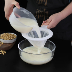 豆乳フィルター家庭用超細乳児搾りジュース漏網篩分離フィルター隔滓神器キッチン漏スプーン