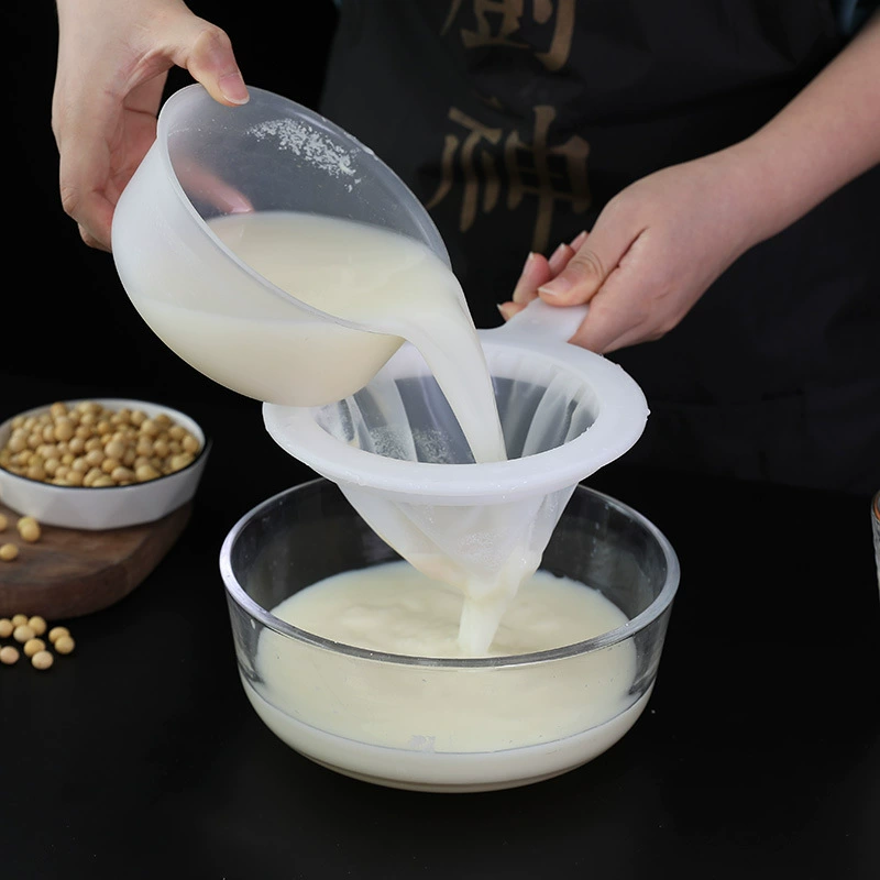 Soymilk filter home ultra -fine baby squeeze juice sieve separation filter separation artifact kitchen leakage colander