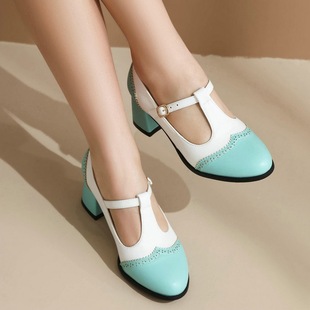 2025�\��Ů��Ь�͹źڰ�ƴ��Ů�ָ��߸�Ь���ֿ�Ӣ���L�񻨲�
