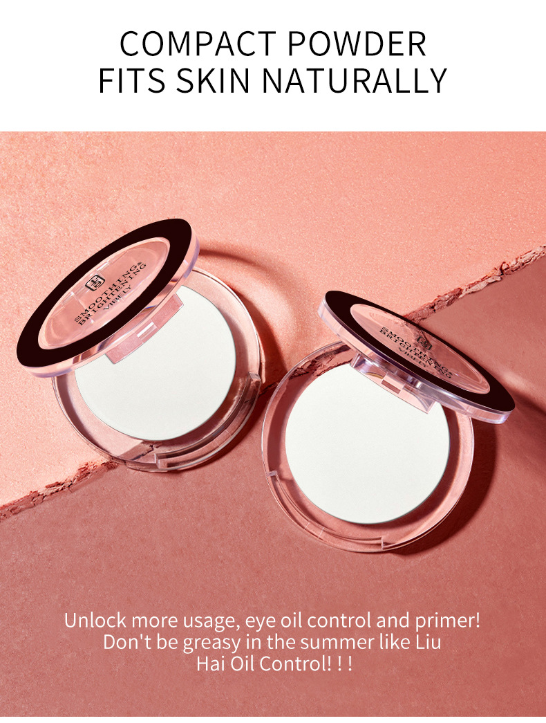 VIBELY setting Powder, high appearance level, concealer, brightening, oil-control, long-lasting, sweat-proof and non-smudge setting powder puff undefined