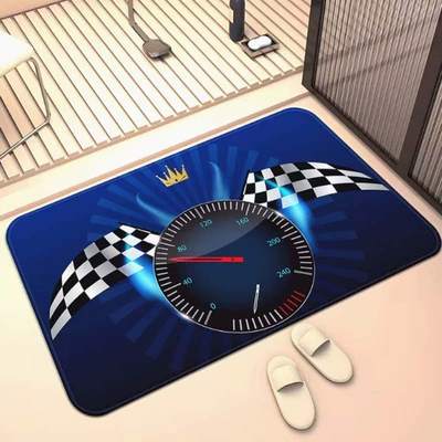 Avtomobil döşəmə paspasları — Amazon American-Style Cool Car Diatomaceous - racing-4-4060cm-diatom-mud