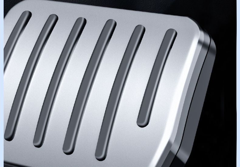 Suitable for Tesla Model Y/Yl Renewal 3 Accelerator Brake Anti-Slip Rest Foot Pedal Aluminum Alloy Decorative Accessories