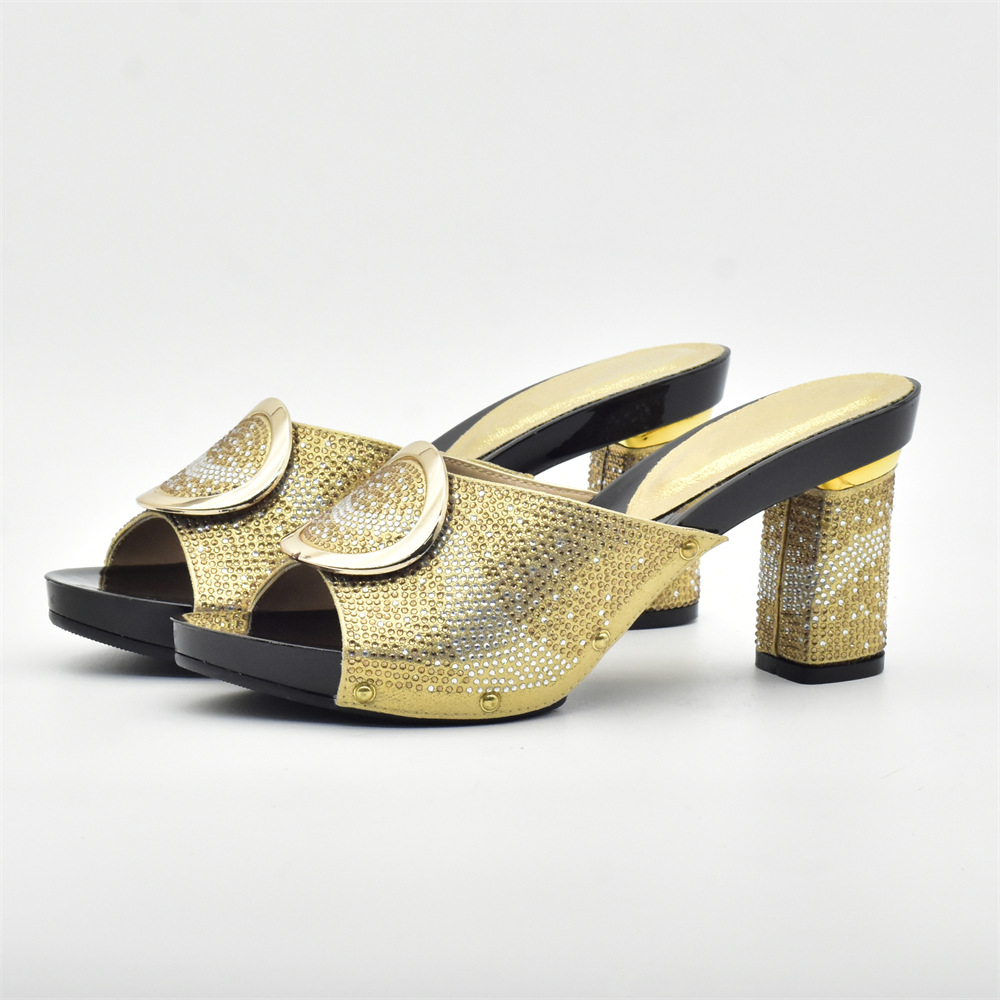 High Heels With Matching Handbag European Fashion Shoes Set_voghion.com